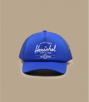 casquette bébé Herschel bleu Baby Whaler Mesh surf the web